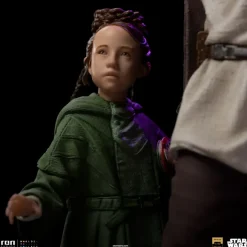 1/10 Obi-Wan Kenobi - Iron Studios Scale Statue: Deluxe Art Scale - Obi-Wan Kenobi & Young Leia