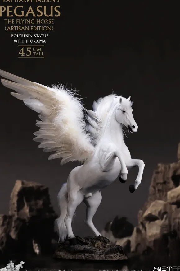 Pegasus The Flying Horse 3.0 (Artisan Edition) Polyresin Statue with Diorama