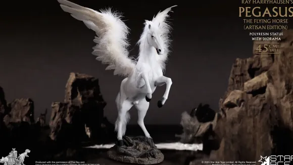 Pegasus The Flying Horse 3.0 (Artisan Edition) Polyresin Statue with Diorama