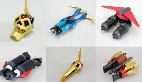 Perfect Docking Gaiking Three Giants Unit Set