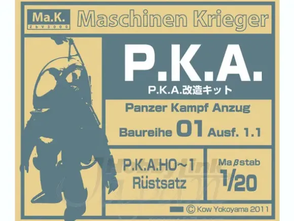 1/20 P.K.A. Update Kit (P.K.A. Rustsatz) for Hornisse