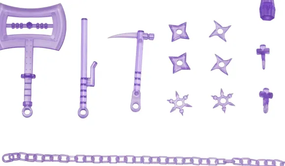 PLA ACT OPTION SERIES04: SHINOBI2 clear purple