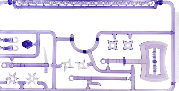 PLA ACT OPTION SERIES04: SHINOBI2 clear purple