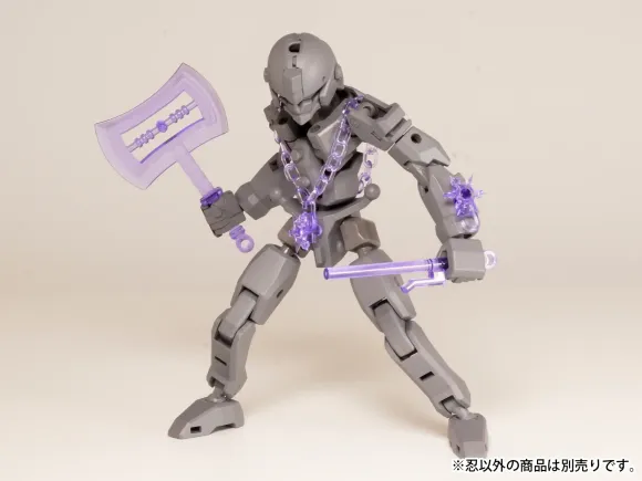 PLA ACT OPTION SERIES04: SHINOBI2 clear purple