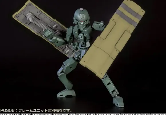 Pla Act Option Series 10: Twin Shield Khaki