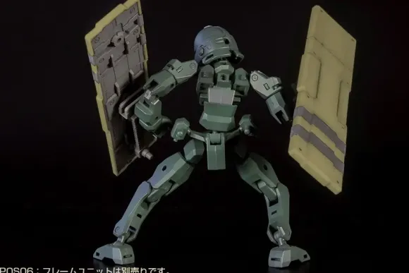 Pla Act Option Series 10: Twin Shield Khaki