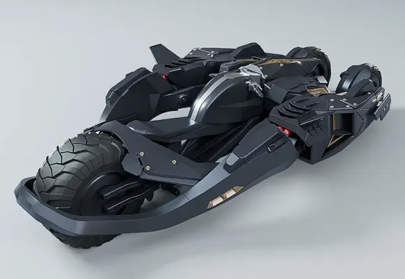 PLAMAX Black Trike: DAWN FALL Ver. (BLACK ROCK SHOOTER: DAWN FALL)