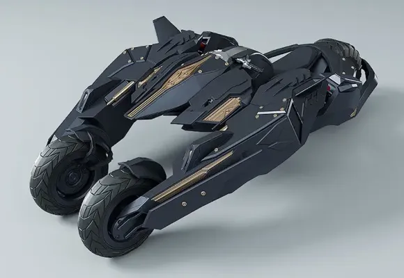 PLAMAX Black Trike: DAWN FALL Ver. (BLACK ROCK SHOOTER: DAWN FALL)