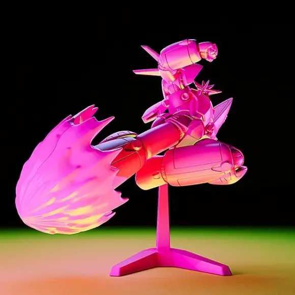 PLAMAX MF-64: minimum factory Gunbuster Super Inazuma Kick/RX-7 Inazuma Kick Effect Color Ver. (Gunbuster)
