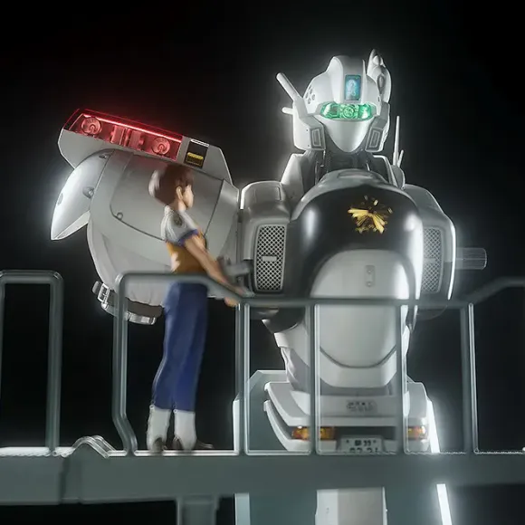 1/20 PLAMAX MF-75: minimum factory Machine Bust Collection Noa Izumi with Alphonse (Patlabor)