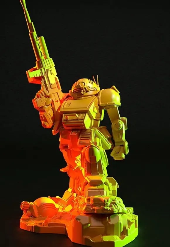 PLAMAX MF-60 minimum factory Scopedog: Honoo no Sadame/Itsumo Anata Ga (Armored Trooper Votoms)