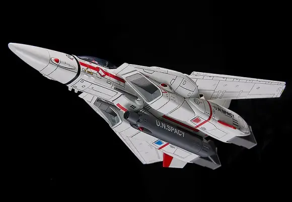 1/72 PLAMAX PX06 VF-1J Fighter Valkyrie Vermillion Platoon (Ichijo Hikaruki) (The Super Dimension Fortress Macross)