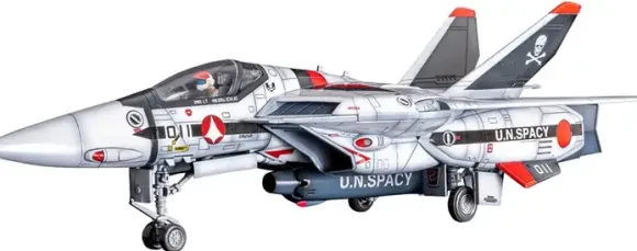 1/72 PLAMAX VF-1A/S Fighter Valkyrie (Hikaru Ichijyo's Fighter) (Macross: Do You Remember Love?)