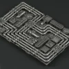 PLAMOISM Mozu Boulder Piping Construction Kit