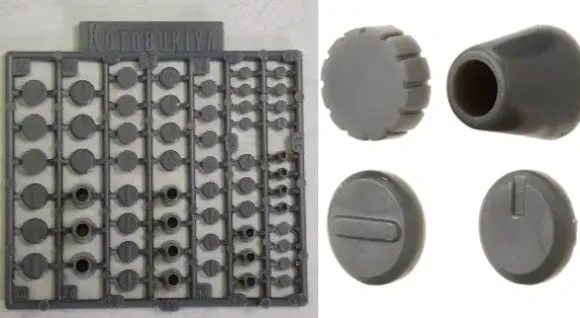 Plastic Unit P119 Round Mold III (Reissue)