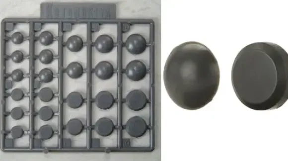 Plastic Unit P107 Round Mold (Reissue)