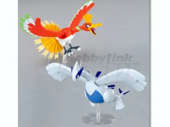 Pokemon Plamo Collection Houou & Lugia Set