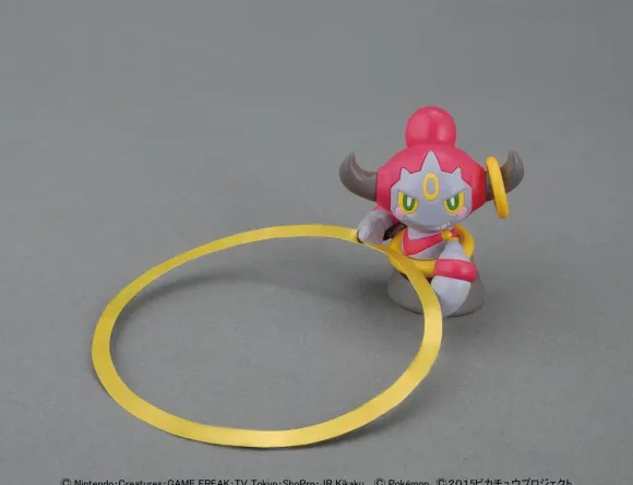 Pokemon Plamo Hoopa & Lugia & Pikachu Set
