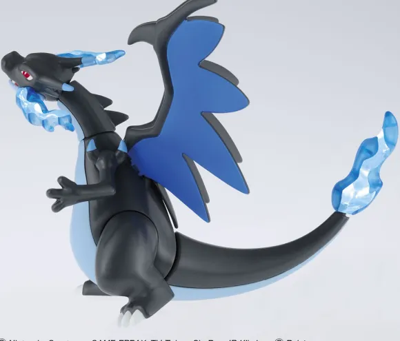 Pokemon Plamo Mega Charizard X