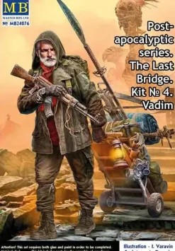 1/24 Post-apocalyptic Series: The Last Bridge. Kit No. 4. Vadim