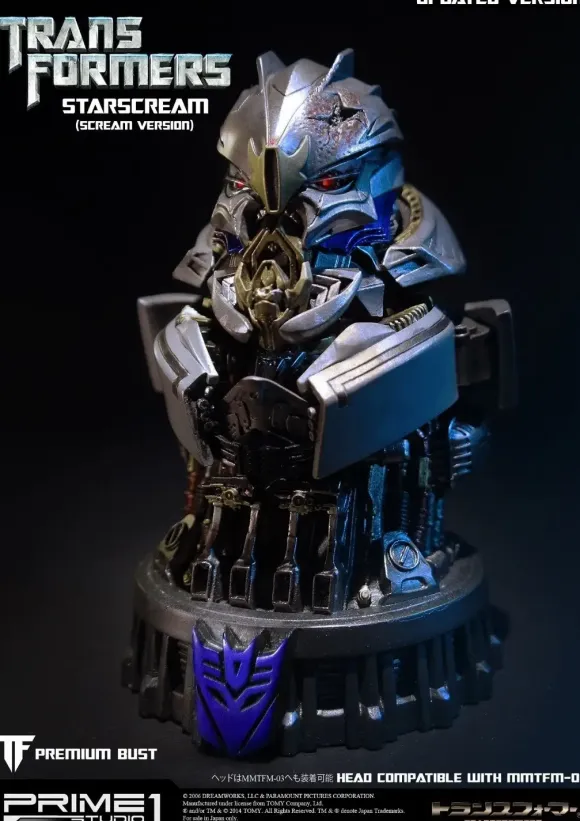 Premium Bust/ Starscream (Damage Scream Ver.) PBTFM-03SC