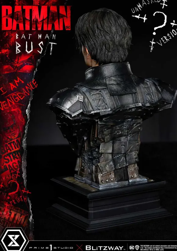 1/3 Premium Bust The Batman Batman Unmasked