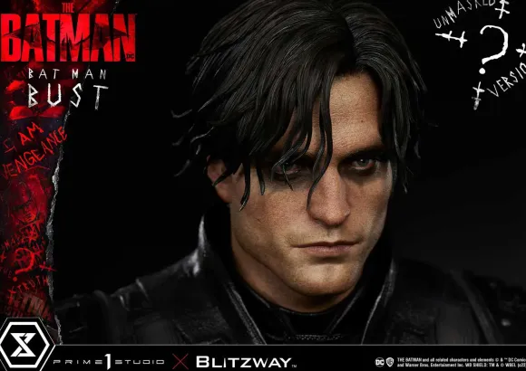 1/3 Premium Bust The Batman Batman Unmasked