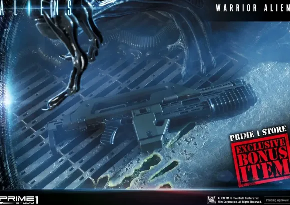 Premium Masterline Dark Horse Comics Alien: Warrior Alien Statue PMDHAL-02DXS (with First-Release Bonus)