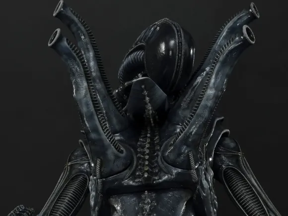 Premium Masterline Dark Horse Comics Alien: Warrior Alien Statue PMDHAL-02DXS (with First-Release Bonus)