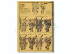 1/20 3Q Model Kauz Panzer Kampf Anzug Weltraum Ausf K