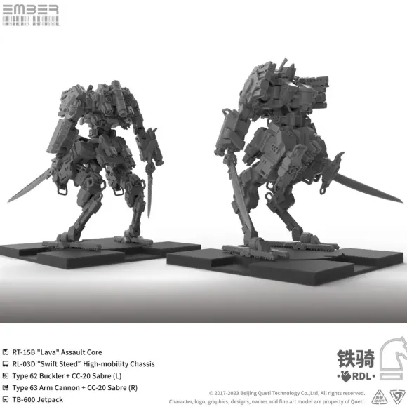 RDL Cavalry Expansion Pack (Ember: Obsidian Protocol) (Reissue)
