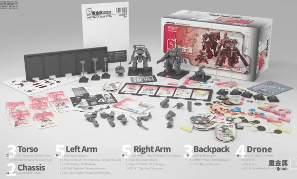 RDL Heavy Metal Expansion Pack (Ember: Obsidian Protocol) (Reissue)