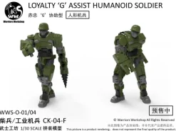 Remnant Dome Series WWS-O-01/04 Match Soldier / Industrial Soldiers Plastic Model Kit (Green)