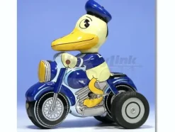 Retro Tin Toy Donald Duck Bike