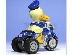 Retro Tin Toy Donald Duck Bike