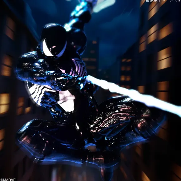 Revoltech Amazing Yamaguchi Symbiote Spider-Man