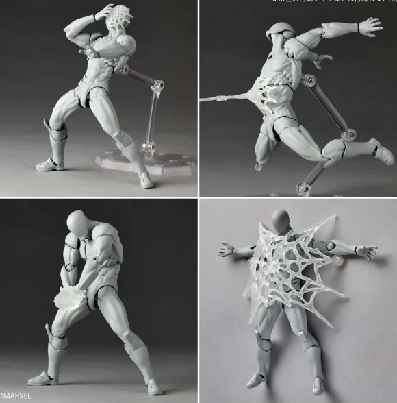 Revoltech Amazing Yamaguchi Symbiote Spider-Man