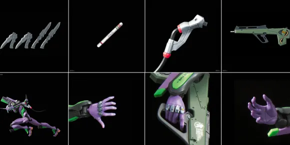 RG All-Purpose Humanoid Decisive Battle Weapon Artificial Human Evangelion Unit 01 DX Transporter Set