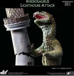 Rhedosaurus Lighthouse Attack Polyresin Statue