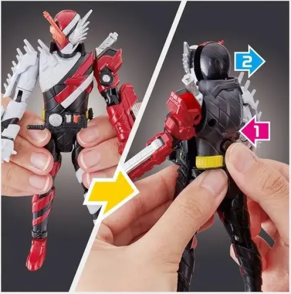 Rider Hero #05 Kamen Rider Build Fire Hedgehog Form