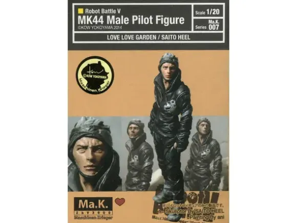 1/20 Robot Battle V Male Pilot Figure