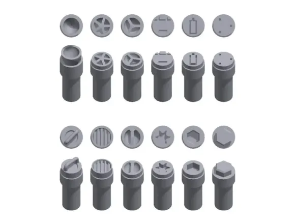 Round mold S size General purpose round mold 2mm set