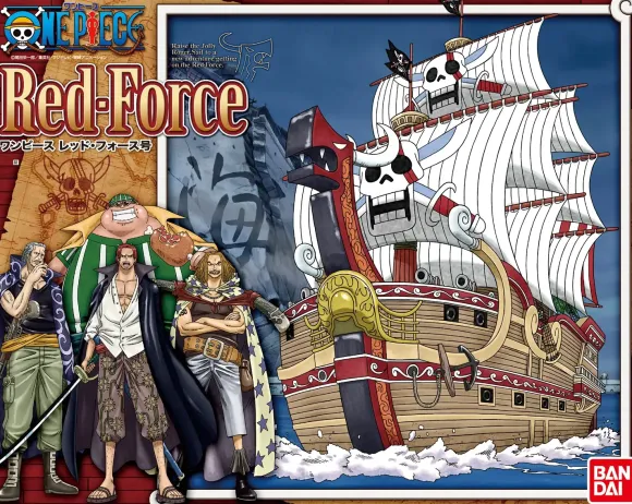 Sailboat Plastic Model Series One Piece: Red Force
