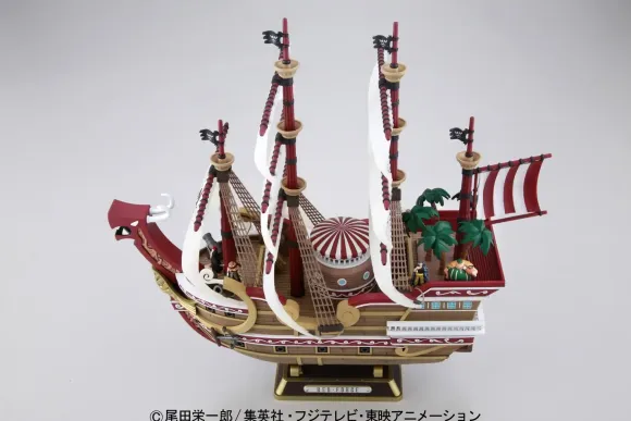 Sailboat Plastic Model Series One Piece: Red Force