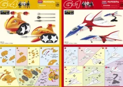 Science Ninja Team Gatchaman G Mecha Set