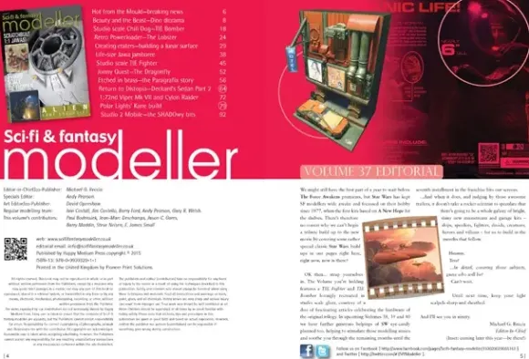Sci-fi & Fantasy Modeller Vol. 37