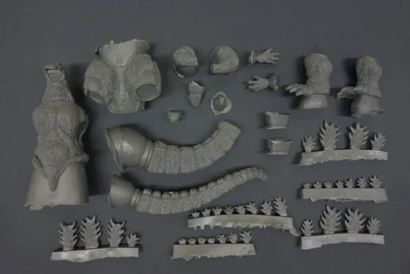 1/400 Sci-Fi MONSTER Soft Vinyl Model Kit Collection Godzilla 1993