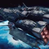 1/4000 SDF-1 Macross Cruiser Fortress w/ Prometheus & Daedalus