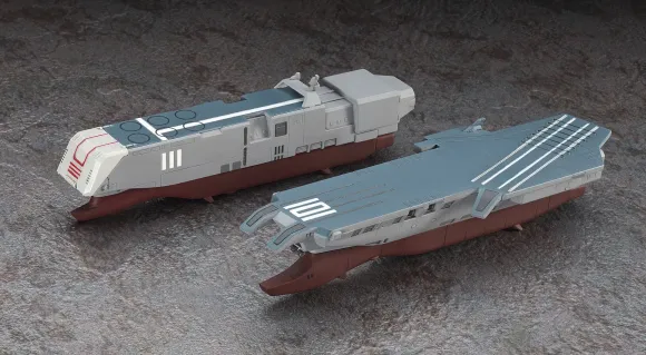 1/4000 SDF-1 Macross Cruiser Fortress w/ Prometheus & Daedalus