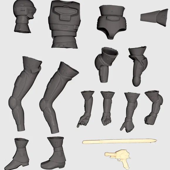 1/8 Shaider Soft Vinyl Kit (Reprint Edition)